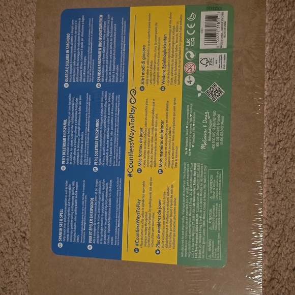 Melissa & Doug Spanish See and Spell Puzzle new - Picture 2 of 2